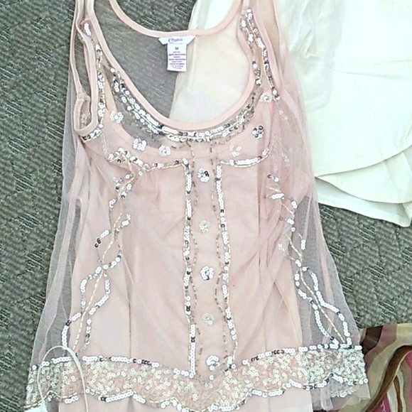 ⚜️ GOLD EMBROIDERED ROBINS EGG BLUE Feminine SHELL LUXURIOUS LOOK - Picture 7 of 16